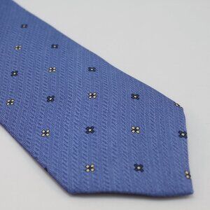 NEW Lanae Joy Silk Tie - Exclusive Private Label -  Blue Cream